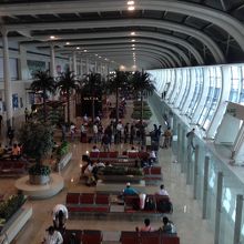 国内線の待合スペース