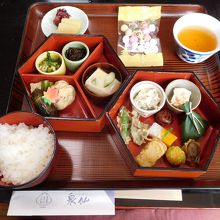 精進点心　雲水の料理