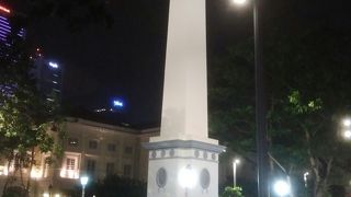 インド総督のシンガポール来訪記念碑