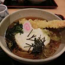 天ぷらとろろそば　1150円