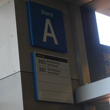 こちらのAもビーチ行きになります