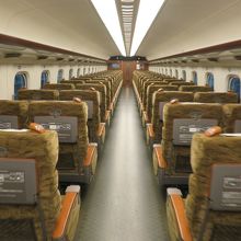 さくらは普通席も一列４席