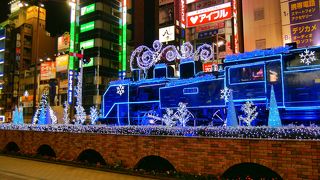 【新橋クリスマスイルミネーション】むしろ簡素化(^^;