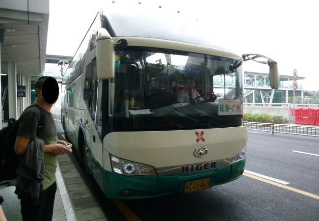 広州白雲国際空港から珠海まで乗車しました！