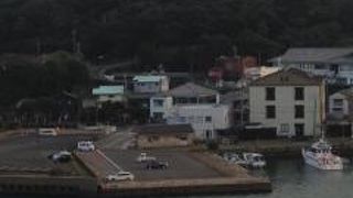 海沿いの天守閣