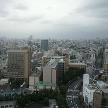 文京シビックセンター展望ラウンジからの素晴らしい眺望です。