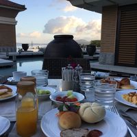 朝食「グスク」のブッフェ