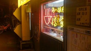 夜は行列がありました