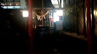 有楽町駅前の稲荷神社