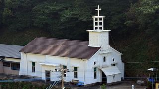 上五島で一番訪問が難しい教会