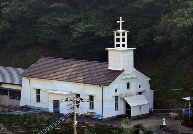 上五島で一番訪問が難しい教会