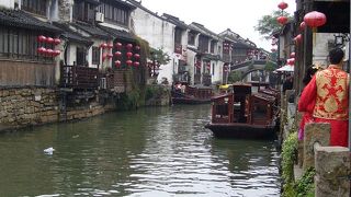 中国らしい情緒ある観光スポットです！