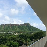 ダイヤモンドヘッド側も廊下から見えます