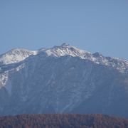 伊那市へ移住後　初めての駒ケ岳の麓