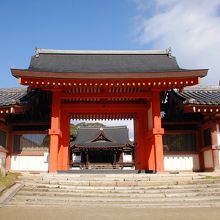 高良神社脇の下宮