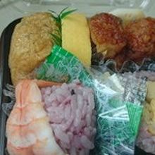 小ぶりだが種類も多くて楽しめる