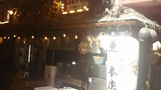 昔からメディアで有名なガード下です