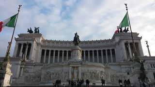 イタリア統一を記念するために建設された記念館