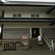 菱櫓(内部入口)