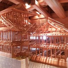 菱櫓(復元模型)