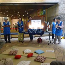 館内ではいろんな催しが・・