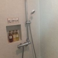 一度も使用しなかったシャワールーム