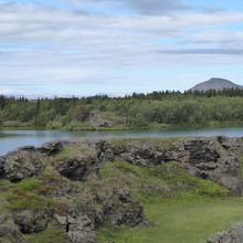 このような光景が広がっていますが、ブヨも多い