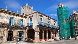 一面工事中でした