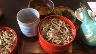 今度は温かいそばを食べてみたい