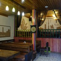 朝食をいただいたり、コーヒーやお茶を飲んだりできる食堂