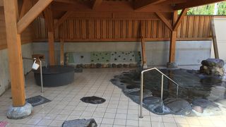 露天風呂もありました