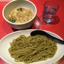 醤油つけ麺 緑麺\740