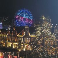 部屋から見るイルミネーション