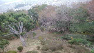 山頂周辺の公園