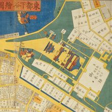 江戸時代の寛永寺は、上野山を殆ど境内として保有していました。