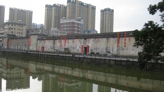 規模の大きな客家住居