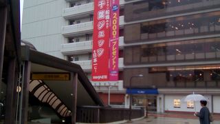 駅近で雨でも安心