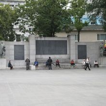 独立宣言の碑文です。