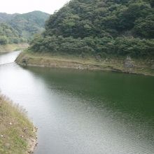 ダム湖（桜井湖）
