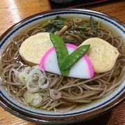 日光名物の湯葉蕎麦の店