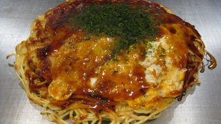 そばパリパリで美味しい