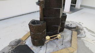 公園の駐車場の近く