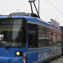 ミュンヘンの路面電車は観光にも使える！