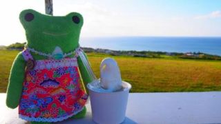 絶景を眺めながら絶品ジェラート