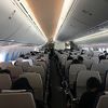 B787機材は座席も広々