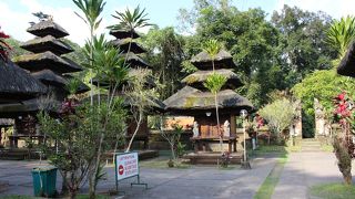 森の中にひっそり佇む寺院