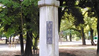 原爆投下前の街の地図もあります