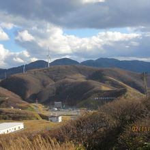 青函トンネル竜飛基地の標識