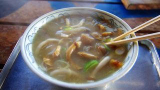 うまい、キノコの量もたっぷり！