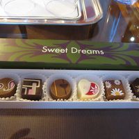 ウエルカムギフトはチョコレートでした